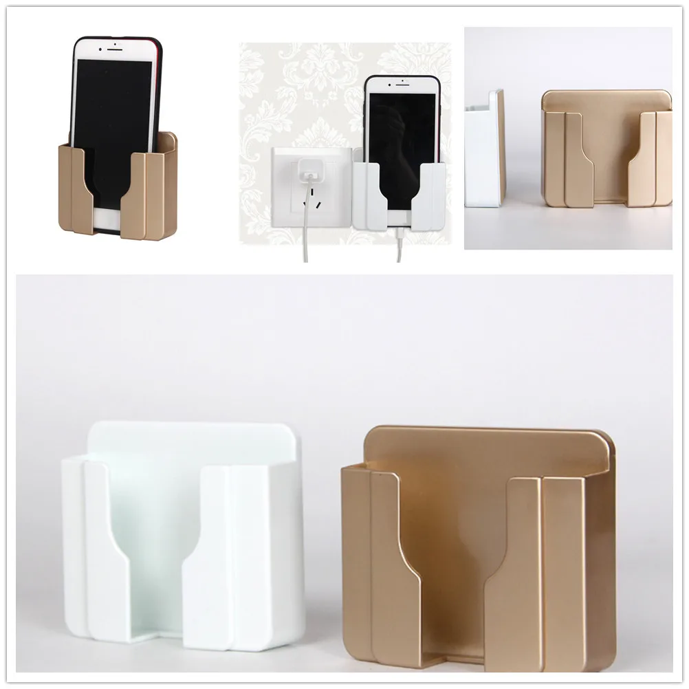 Домашний декор настенный держатель для телефона зарядки розетка зарядное