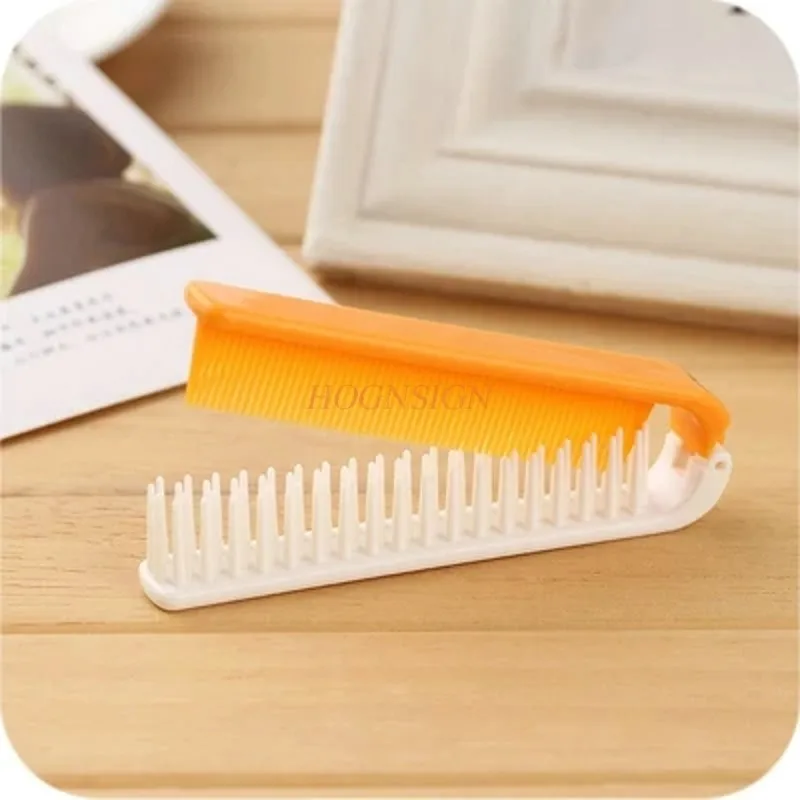 

small comb Folding Portable Travel Small Comb With Carry On Dual Use Hair Combs Anti Static Hairdressing Supplies Hairbrush