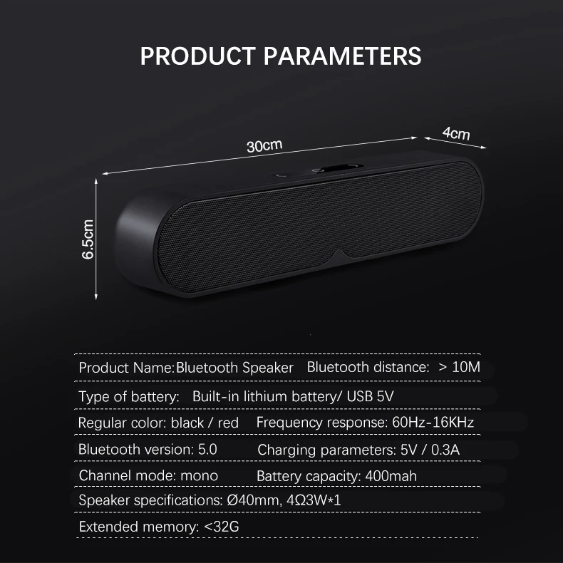 Беспроводной Bluetooth динамик Зарядка сокровище портативный беспроводной динамик 8D стерео объемный Поддержка Bluetooth 5,0 TF AUX USB