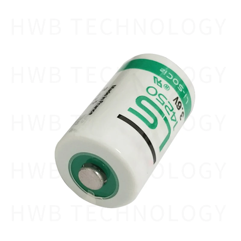 50 шт./лот новый оригинальный SAFT LS14250 AA 3 6 В 900 мАч Тионилхлорид низкий саморазряд