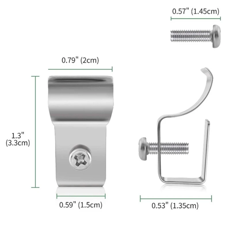 

Outdoor Vinyl Siding Hooks Stainless Steel No Need to Punch Outdoor Hanger for blink- Outdoor Blink- XT2 95AF