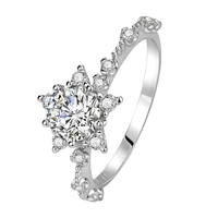 100 real s925 sterling silver natural star diamond rings for women fine solid 925 jewelry anillos mujer bizuteria gemstone ring