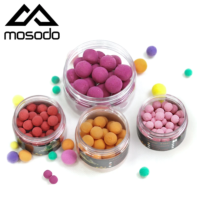 Mosodo, бусины для ловли карпа, плавающие, всплывающие, бусинки, ПВА, шарики, бойлы, приманки, приманки, наживки, всплывающие цветные приманки в одной бутылке