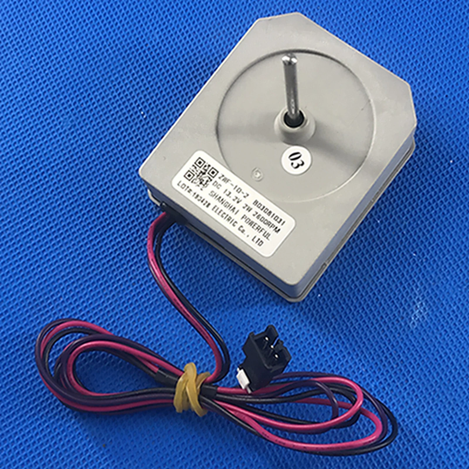 

Replacement freezer DC Fan Motor for Hisense Ronshen Refrigerator Fan ZWF-10-2 B03081031 Repair parts