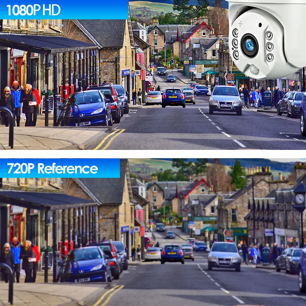 IP Камера уличная с солнечной батареей 1080P Wi Fi 8 Вт|Камеры видеонаблюдения| |