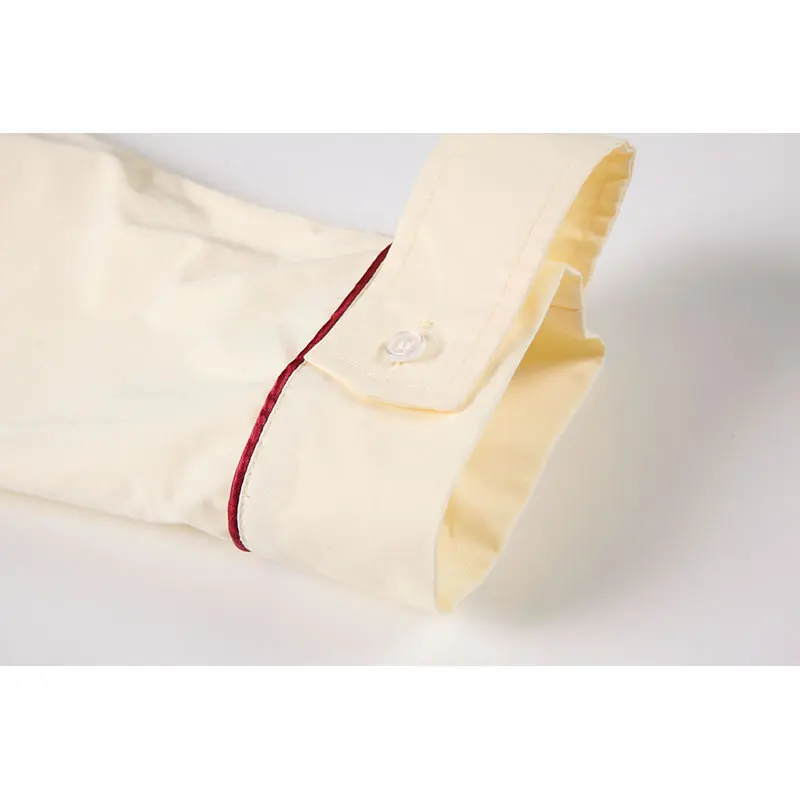 

XITAO New Contrast Color Patchwork Shirt Fashion Casual Turn-down Collar Women Loose All-match 2021 Spring Autumn Trendy ZY5389