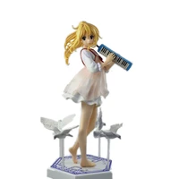anime your lie in april 112 action figures miyazono kaori pvc movable joints desktop ornaments model toy gift