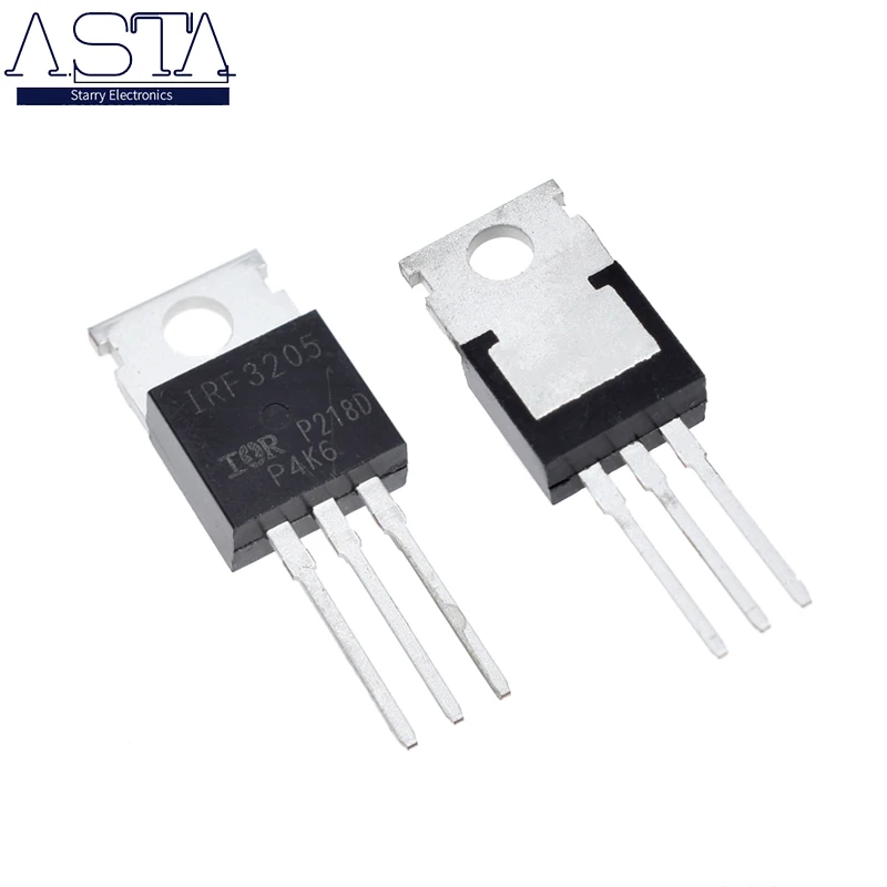 

IRF3205 IRF3205PBF MOSFET MOSFT 55V 98A 8mOhm 97.3nC TO-220