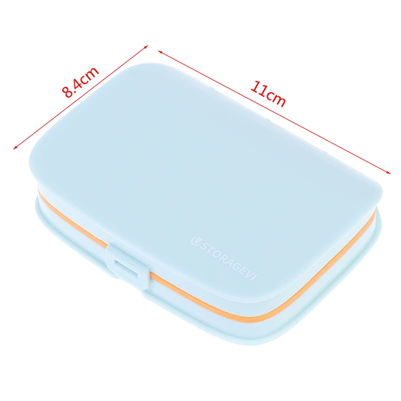 

1PCS 6 grid Pill Case Medicine Tablet Dispenser Organizer Compartment Travel Pill Box Organizer Pill Box Splitters Organizer