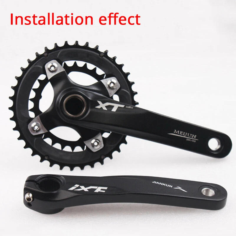 104BCD сеть MTB Ring 64BCD 26T 38T велосипедная Звездочка 2*10S алюминиевый комплект кривошипов