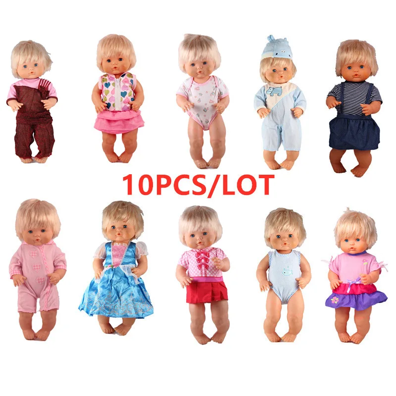 41 см Nenuco Одежда для кукол Nenuco Ropa y su Hermanita 10 шт./лот аксессуары для кукол DIY платье для 16 дюймов My Little Nenuco кукла