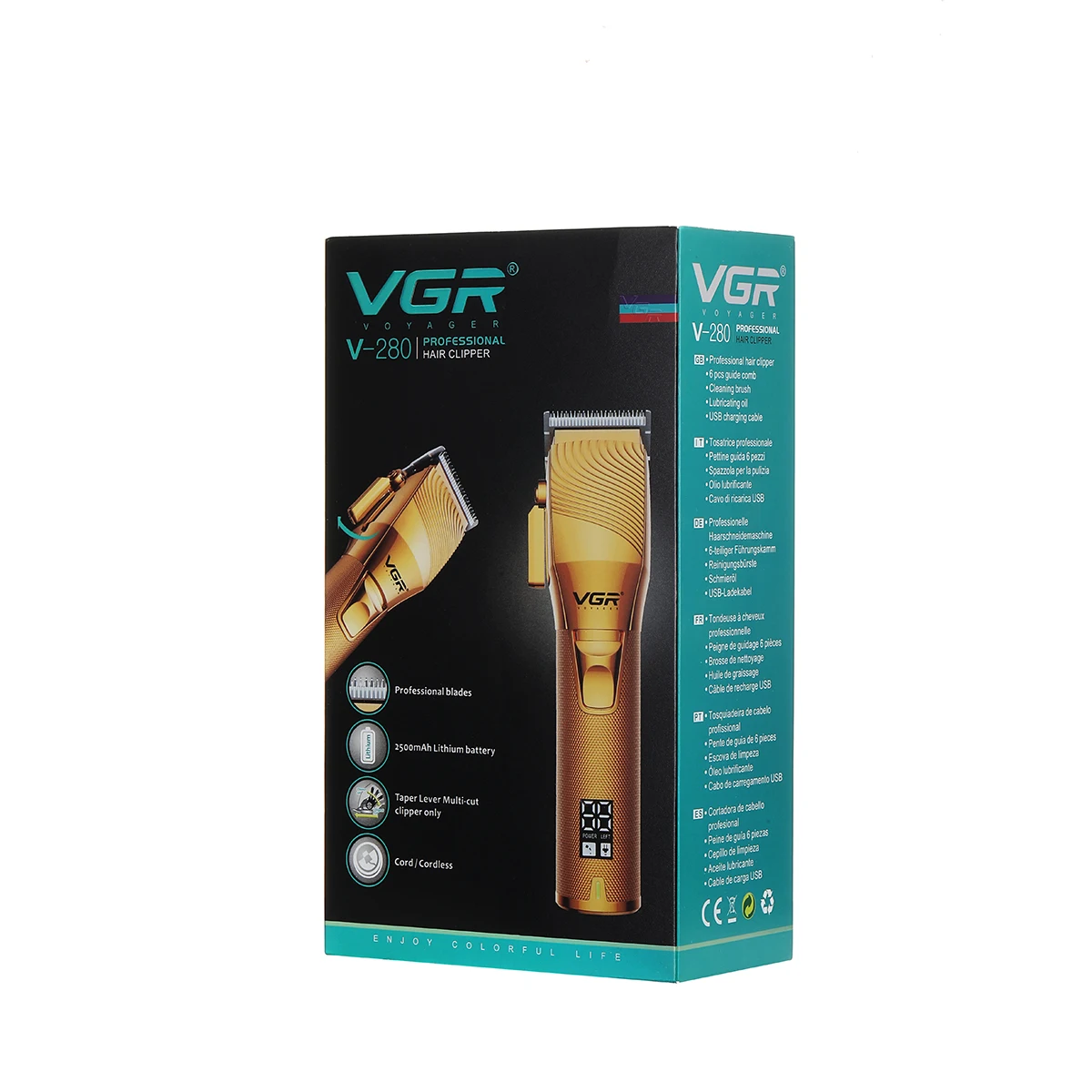 

Professional Hairdresser 10w High Power Electric Beard Trimmer LED Adjustable Hair Clipper Trimmer Tool
