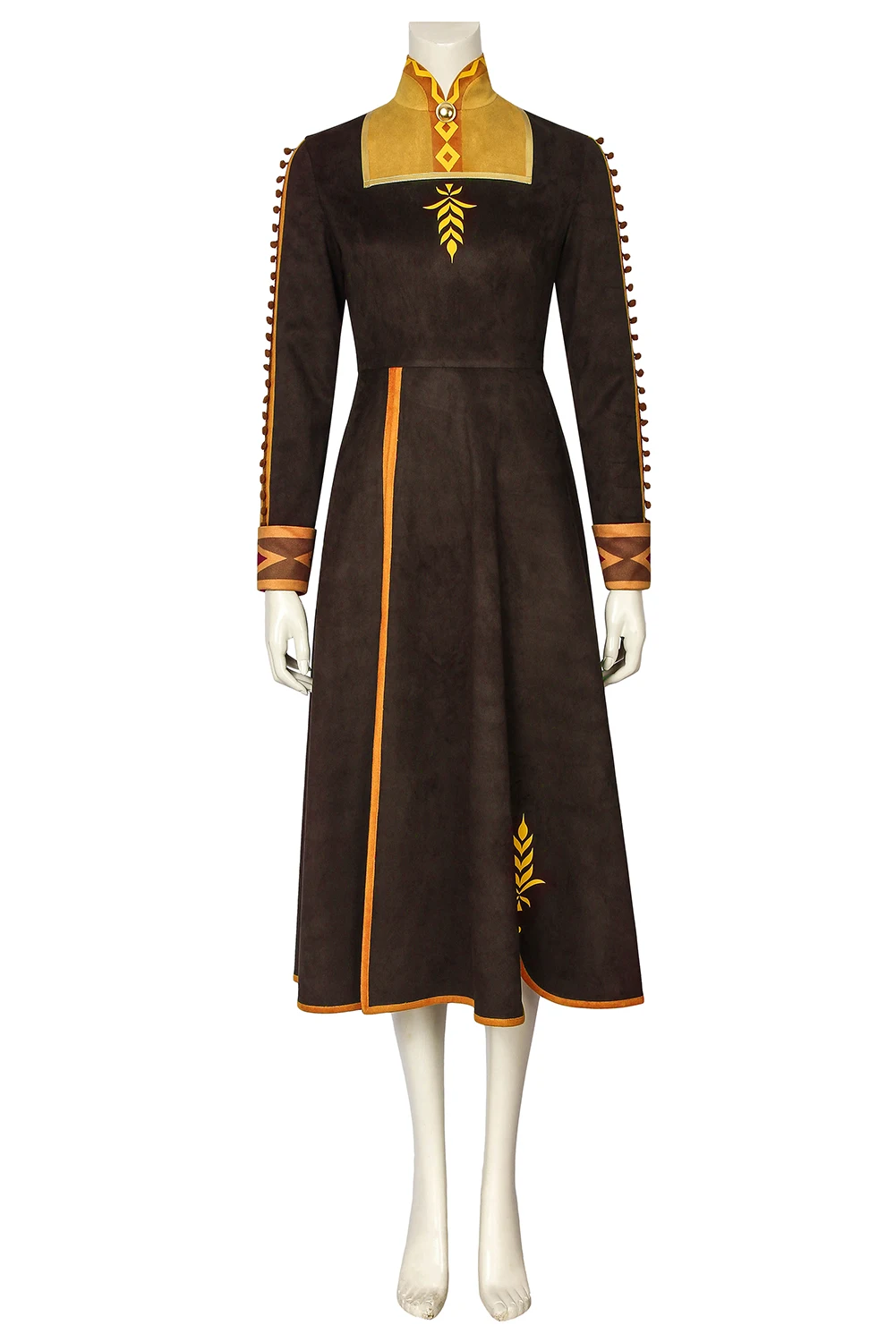 Dress Only Костюм принцессы Анны и Эльзы; маскарадный костюм; платье Снежной Королевы для девочек; плащ и обувь для взрослых на Хэллоуин; карнавальный наряд на заказ - Цвет: Dress Only