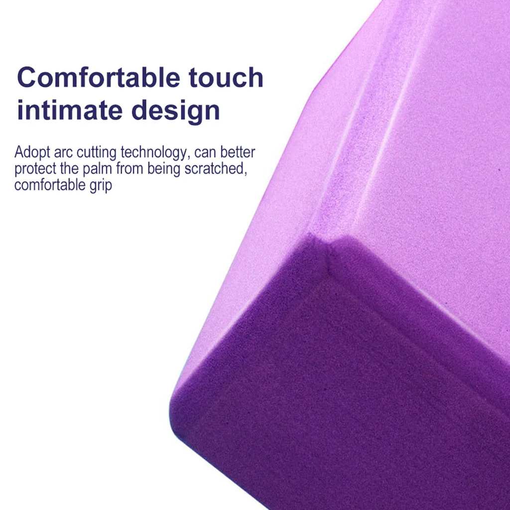 2 упаковки EVA пробковый блок для йоги Пилатес пенопластовый кирпич домашний