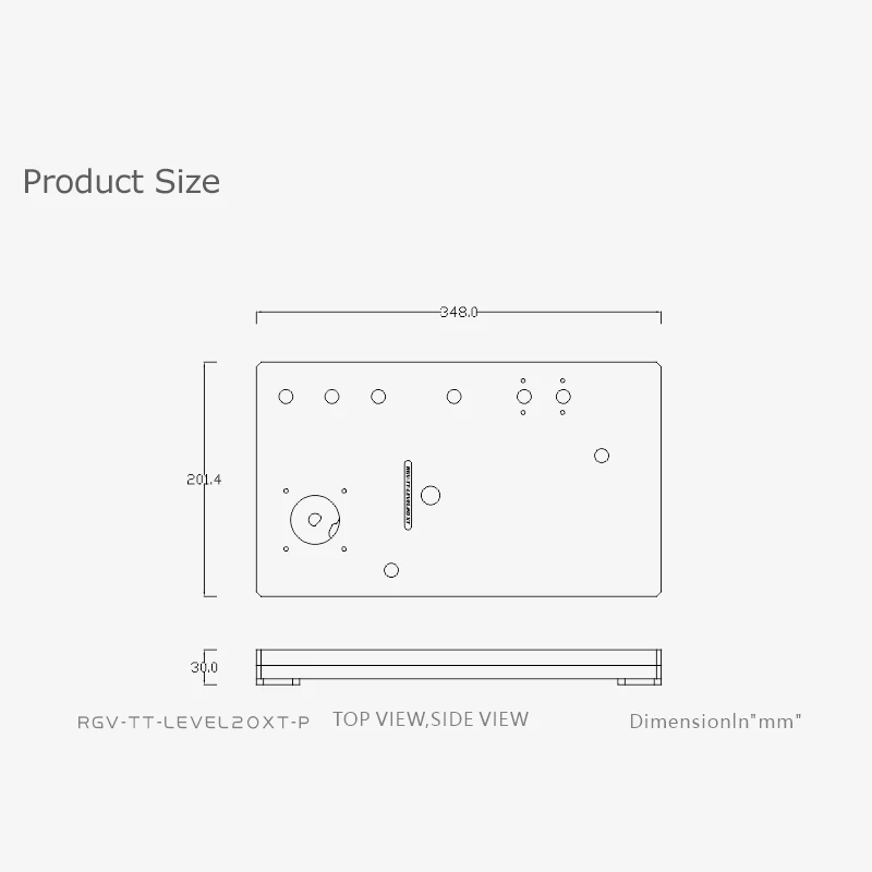 Bykski Distro пластина для термоусадочного ТТ уровня 20XT шкафа резервуар водяного