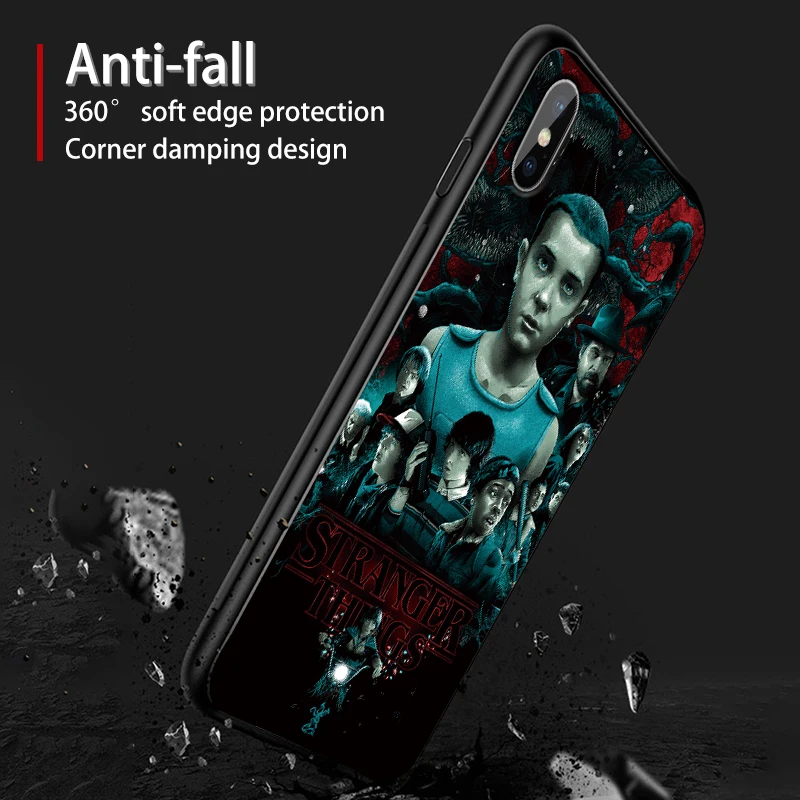 Чехол для телефона iphone 11 Pro Max XR XS MAX X Stranger Things tv series Apple 8 7 6 5S s Plus Силиконовый ТПУ