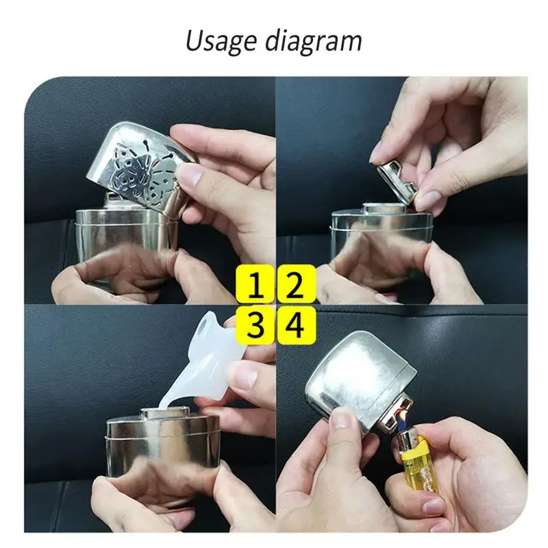 Портативная топливная грелка для рук многоразовые Платиновые стандартные