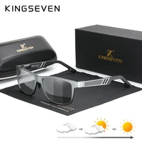 kingseven photochromic sunglasses men women polarized chameleon glasses driving goggles anti glare sun glasses zonnebril heren
