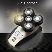 5 in 1 face care electric shaver razor kit practical shaving nose trimmer salon home nose hair beard grooming trimmer