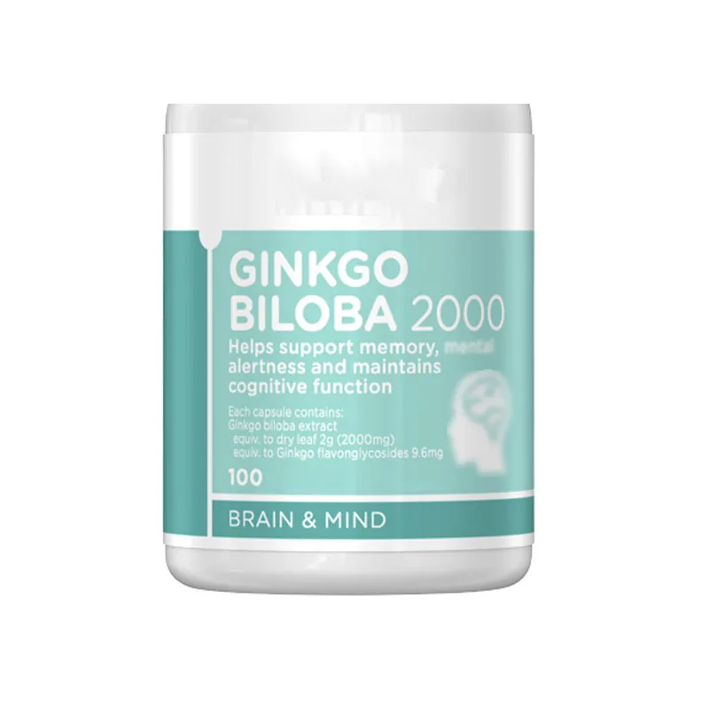 

Natural Ginkgo biloba 1 bottle=2000mg*100p