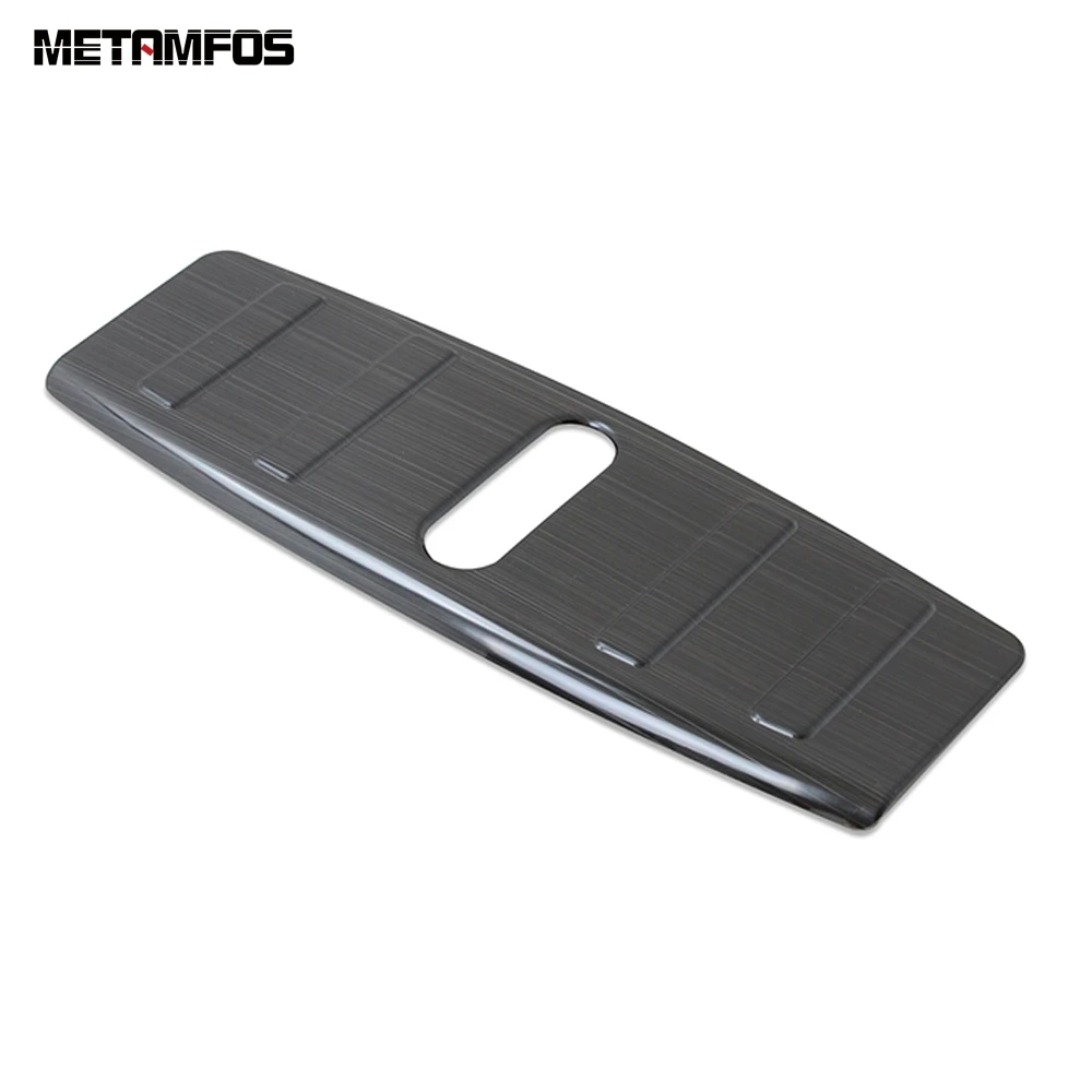 Передняя панель из нержавеющей стали для Tesla Model 3 2018 2021 внутренняя бампер