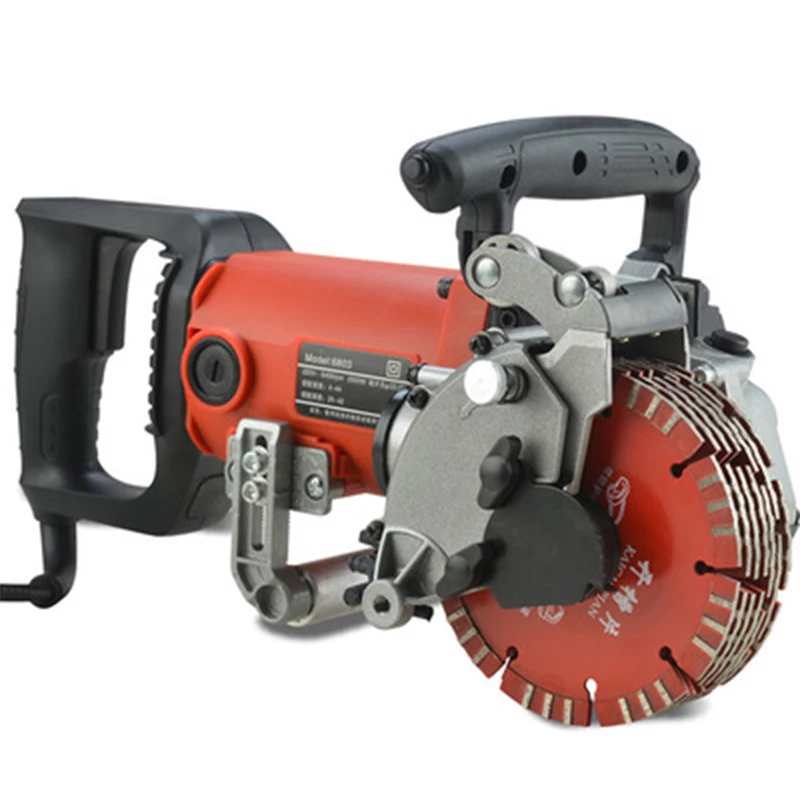 

Slotting Machine Once Forming Hydropower Dust Free Wall Concrete Trunking Cutting Multifunction Waterproof Slotting Tool