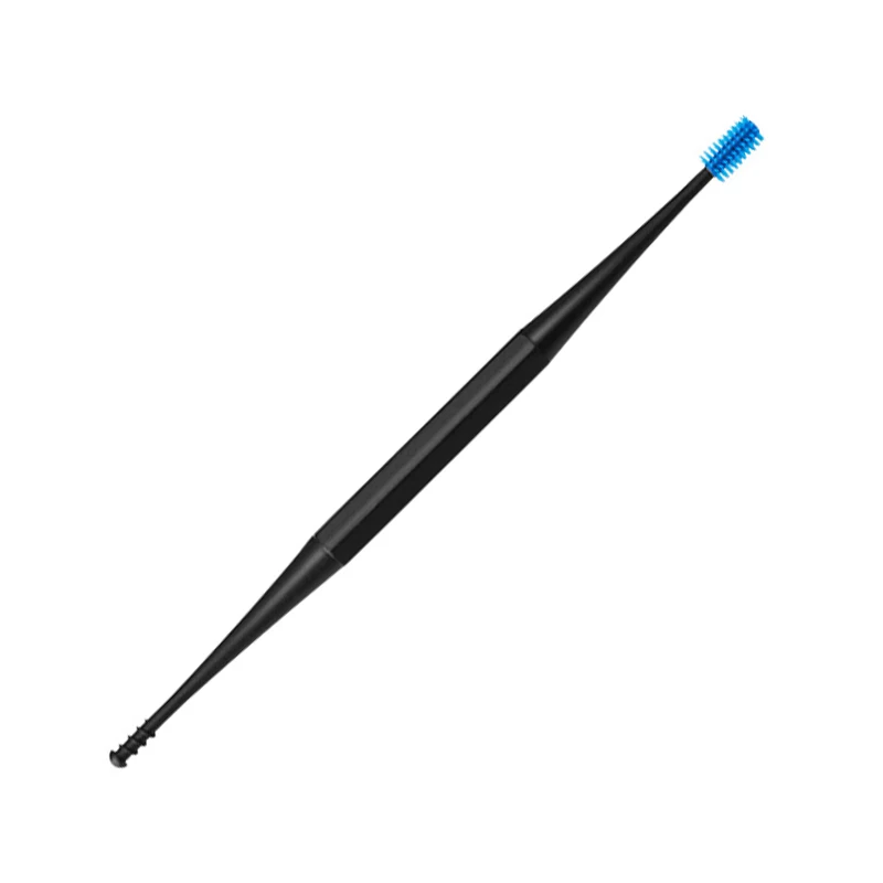 Очиститель для ушей силиконовый инструмент очистки с двойной головкой удаления