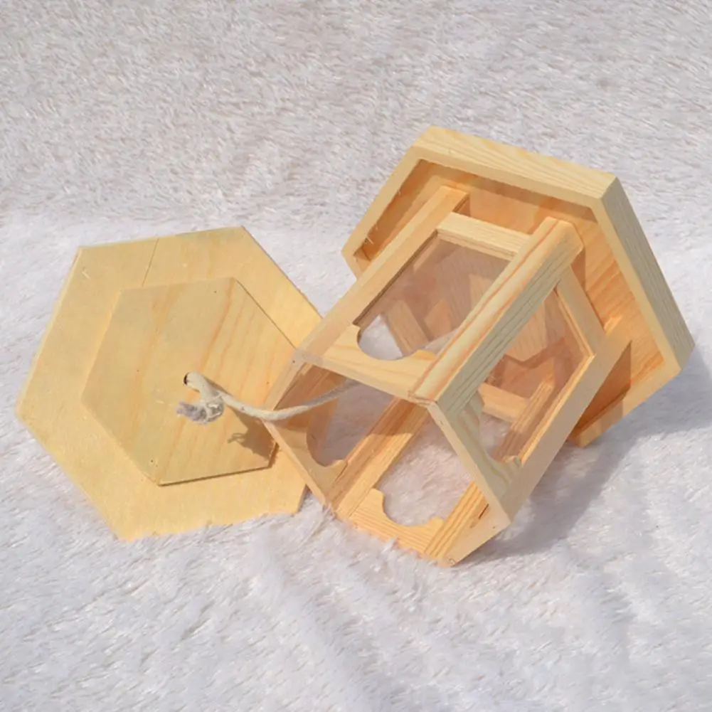 Подвесная кормушка для птиц домашний дозатор семян контейнер еды уличный