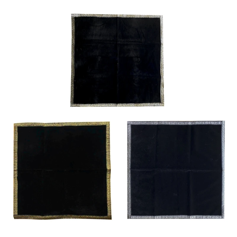 

270C Crystal Energy Divination Tablecloth Thickening Velvet Wizard Altar Cloth Board Game Tarot Card Table Cloth