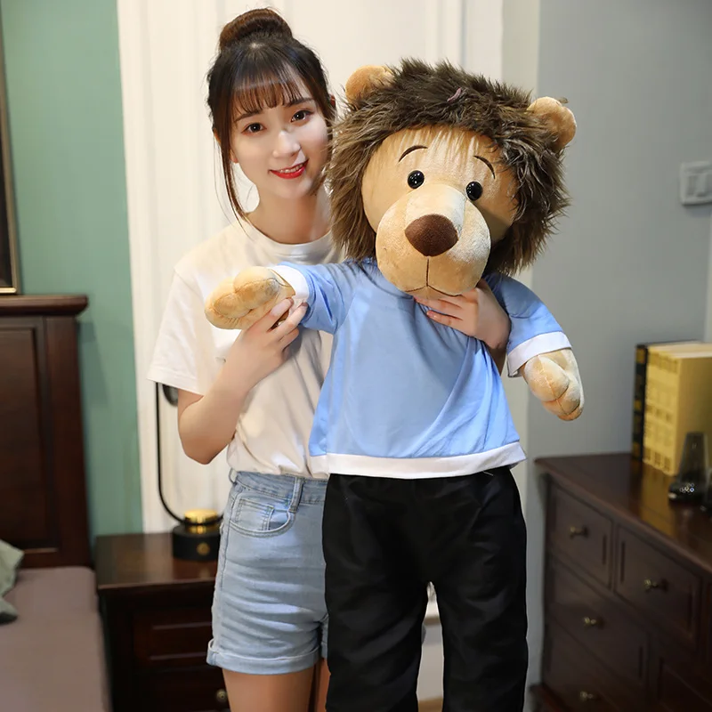 Плюшевая кукла Minomi lion вечный монарчлион ли Миньо звездный стиль Корейская