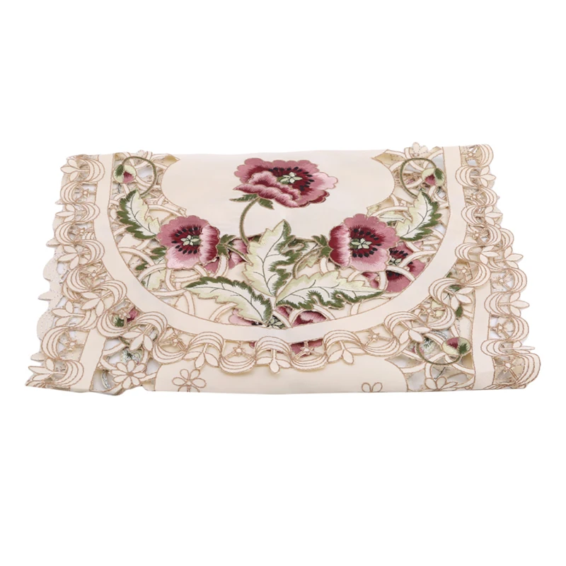 Скатерть для домашнего стола с овальной вышивкой скатерть свадебной вечеринки