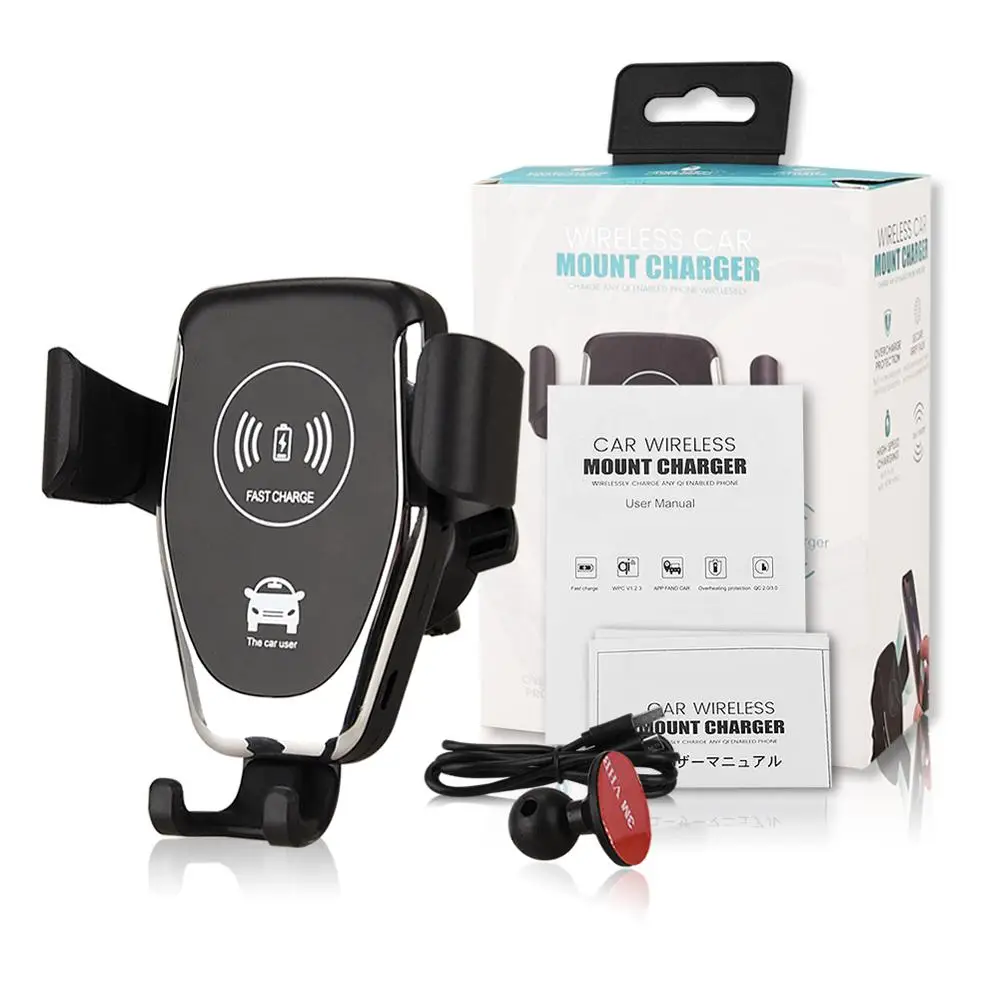 Высокое качество 10 Вт мощная Быстрая зарядка беспроводное автомобильное