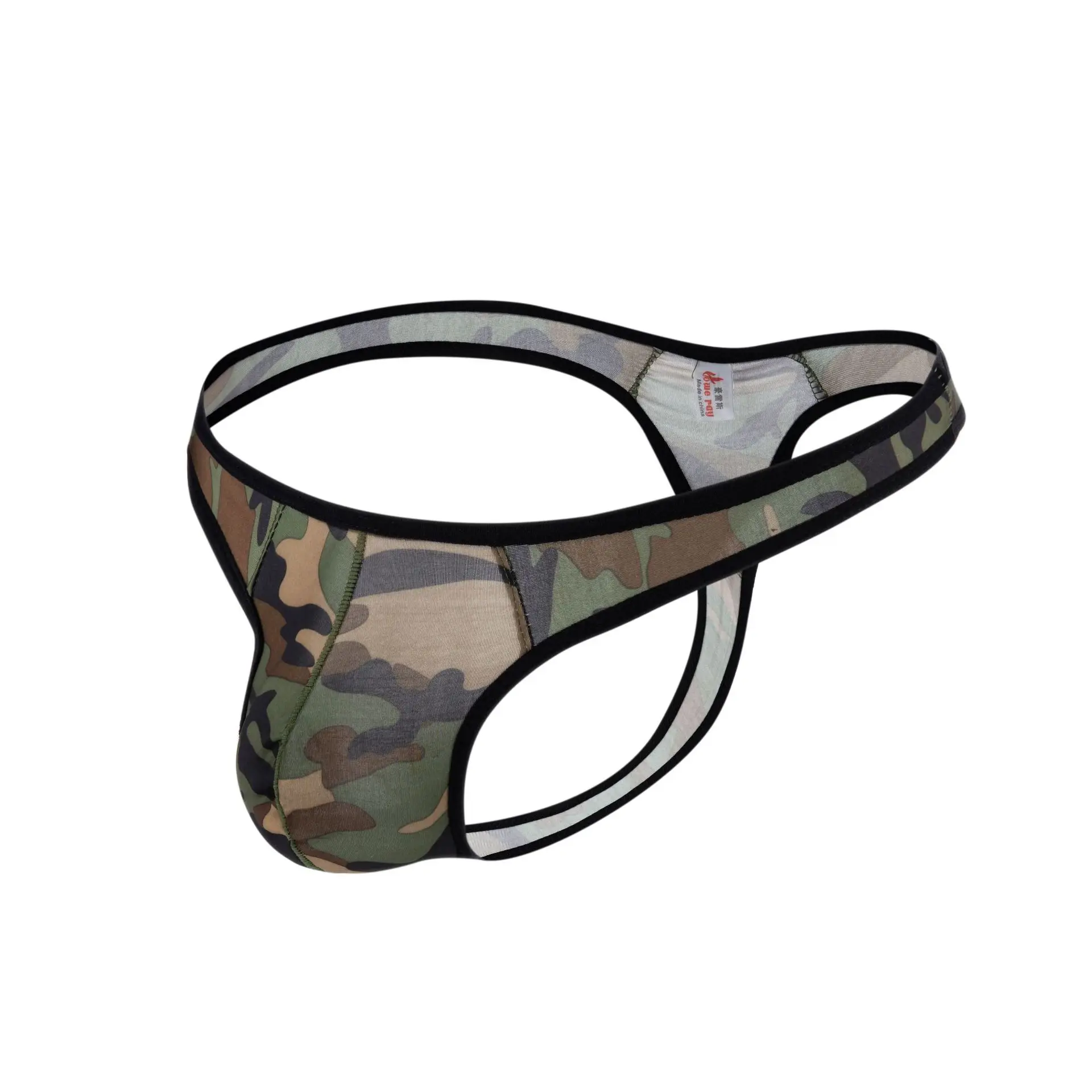 Мужское нижнее белье стринги камуфляжные t образные u сексуальные мужские трусы с