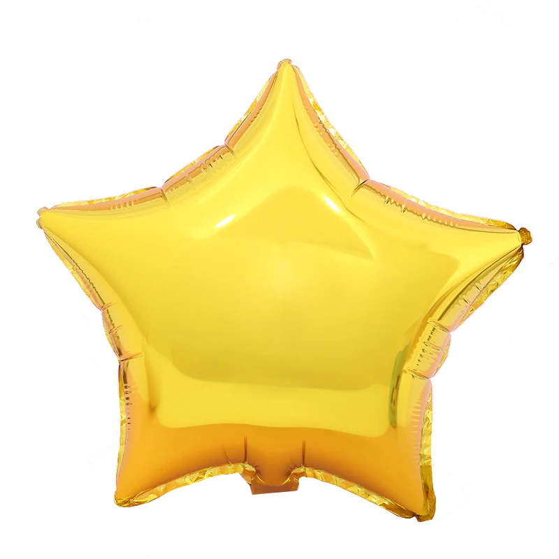 gold star 6 шт воздушные шары из фольги со звездами и сердечками, выпускной, вечерние украшения для детей, для мальчиков и девочек, только что вышедшие в свет, 30th 40th 50th 60th Birthday - Цвет: gold star