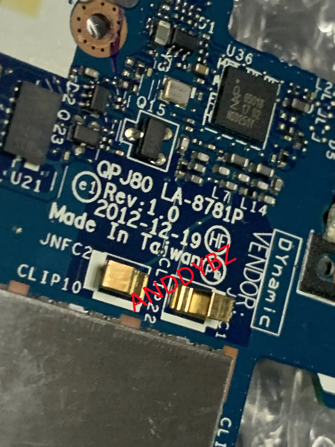 Оригинальная материнская плата для планшета HP Elitepad 900 G1 724353-001 qpj80 la-8781p tesed ok |