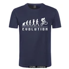 Эволюция езда на велосипеде Для мужчин Топ Футболка 3D графический принт Новая футболка из хлопка эстетическое футболки летняя уличная Быстрая доставка