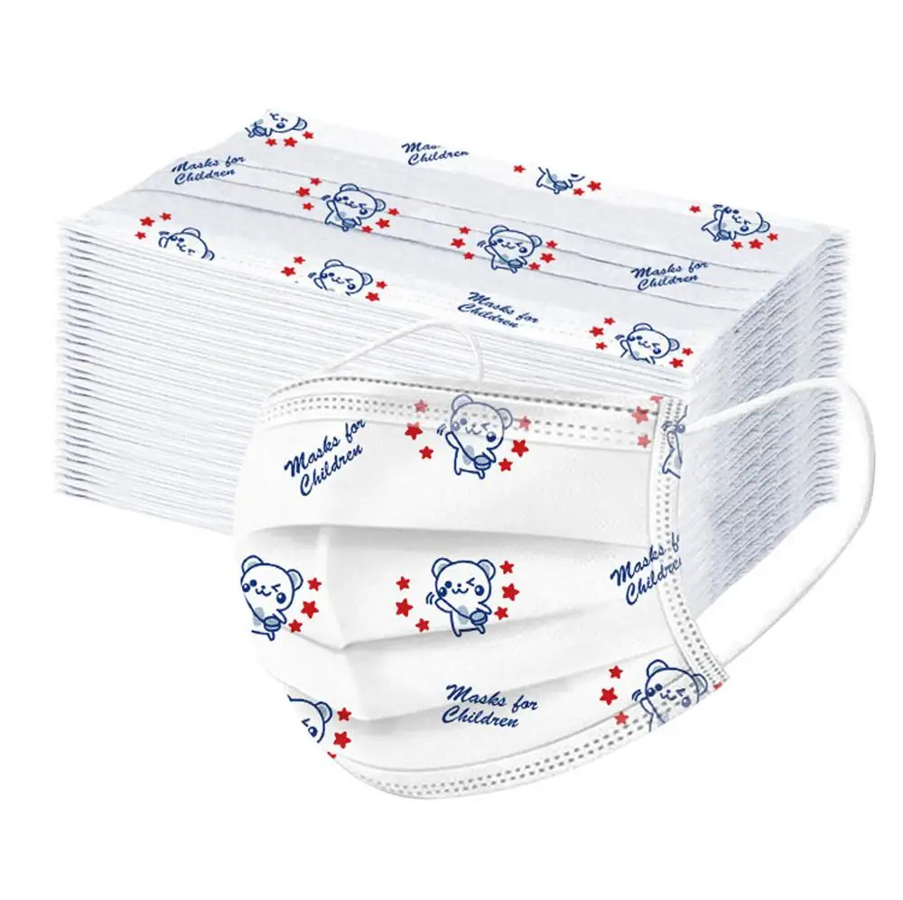 50 шт. одноразовые маски для мальчиков и девочек | Дом сад