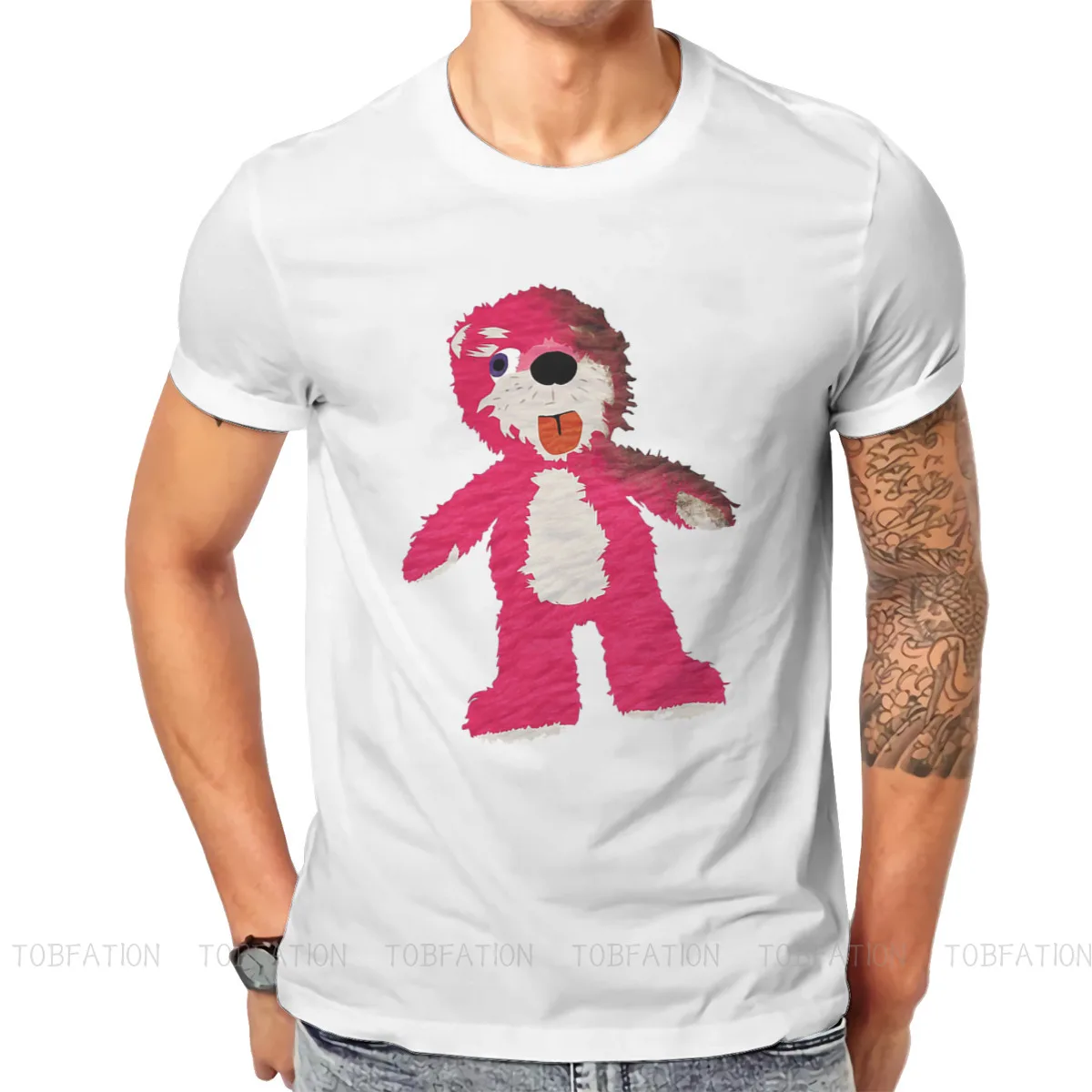 Чехол с принтом во все тяжкие Walter белый сериал розовый плюшевый футболка