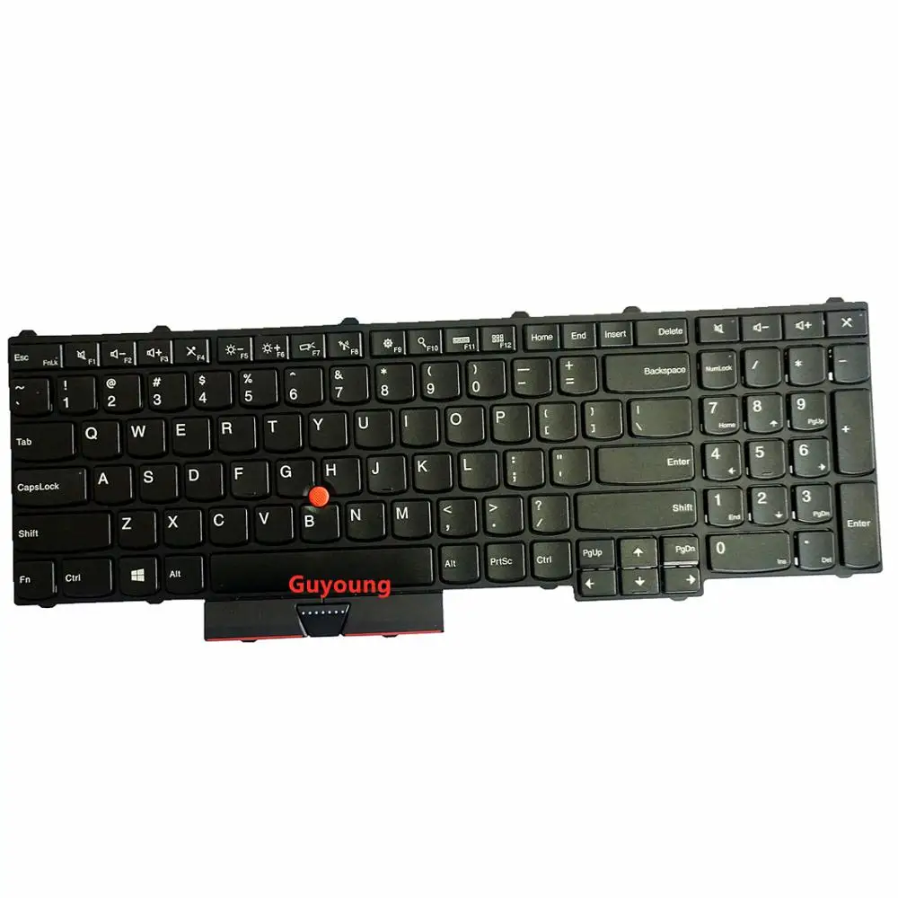Английская клавиатура для Lenovo IBM Thinkpad P50 P70 P51 MT 20EN 20EQ 20HH 20HJ P71 FRU 00PA288 00AP370 01HW200 01HW282