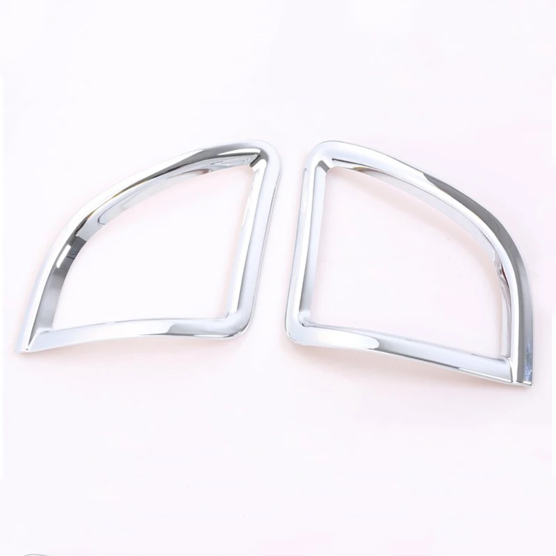 Немного Изменить 2 шт./компл. ABS хромированный задний противотуманный фонарь