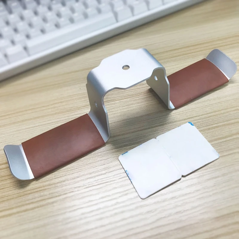 Универсальные наушники вешалка Алюминий сплав лента под РАБОЧИЙ СТОЛ ДВОЙНОЙ