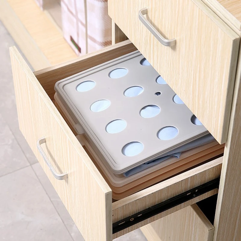 Папка для футболок 10 шт. складной органайзер одежды разделители легкая складная