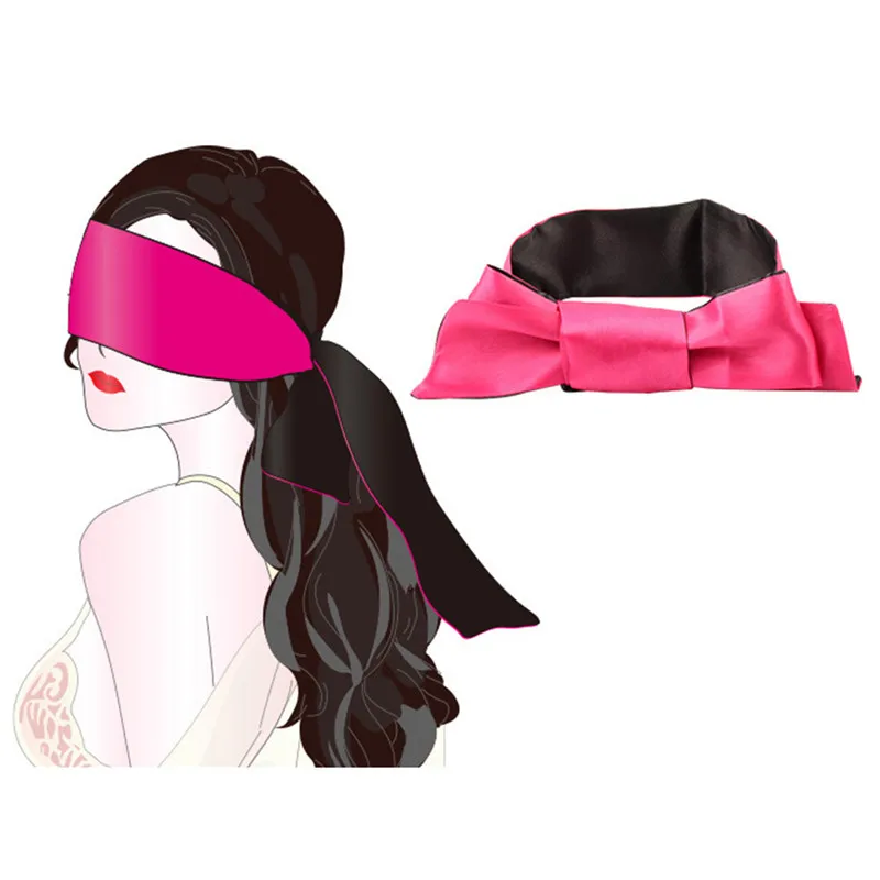 Пикантная маска на глаза с завязанными глазами SM бандажная секс игрушка ролевые