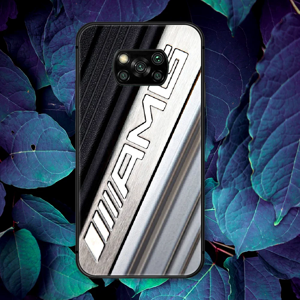 

Amg Sport Luxury Cool Car Phone Case For Xiaomi Mi Note 10 A3 9 MAX 3 A2 8 9 Lite Pro Ultra black Bumper Trend Back Fashion Cell
