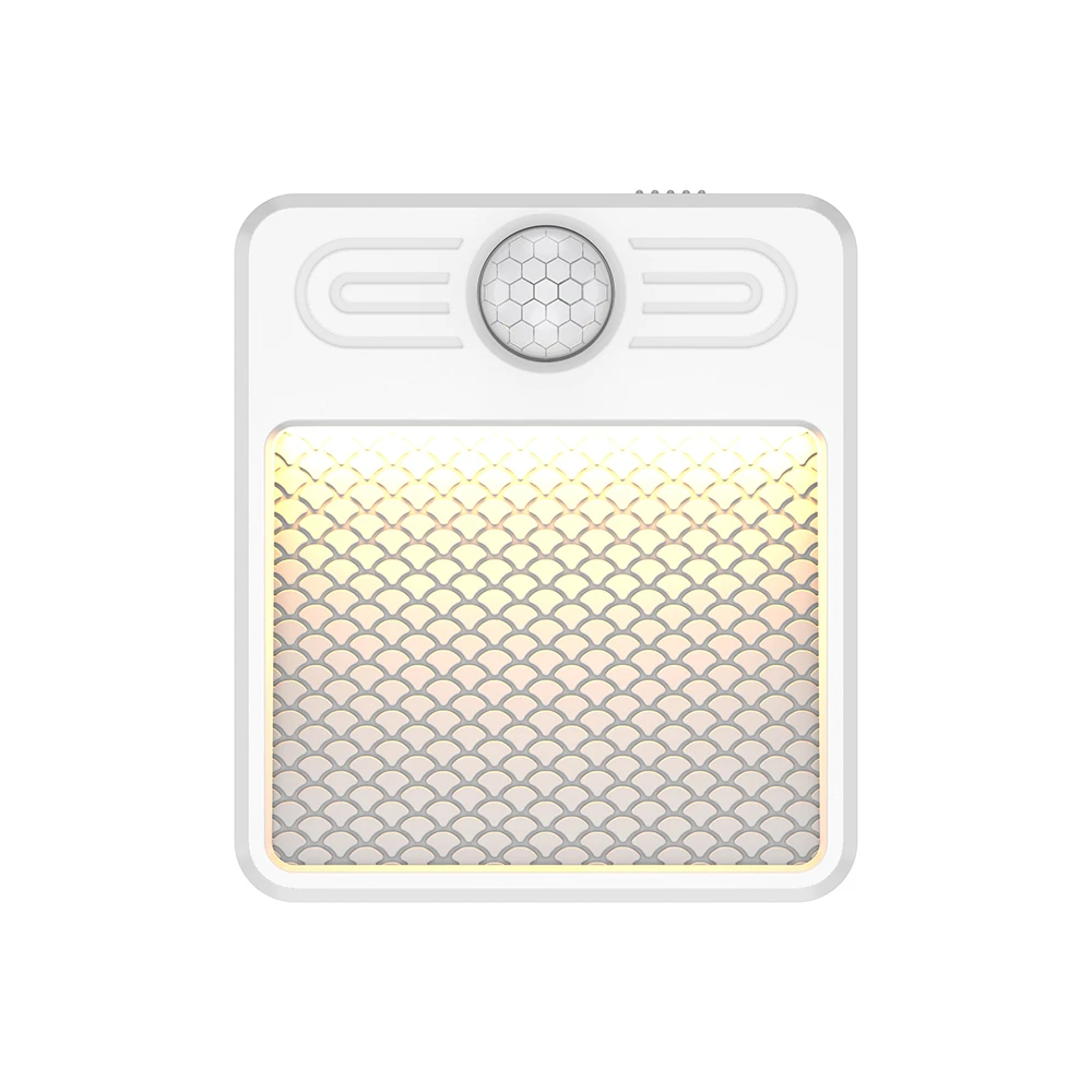

LED Night Light Motion Sensor Wireless USB Rechargeable Children's Nights Lamp for Baby Room, Bedroom, Kitchen, Bathroom, Stairs