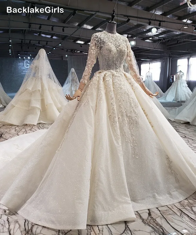 Новинка 2020 свадебное платье в стиле бохо с объемными цветами круглым вырезом и