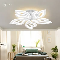 nordic decor modern led ceiling lamp ring for living room bedroom lamp memory function brightness lighting fixture