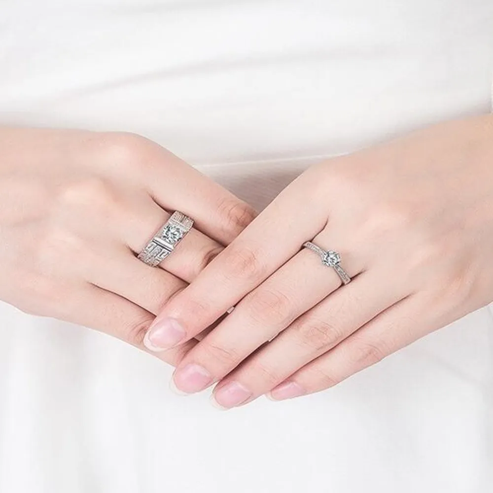 NEHZY Новое модное высококачественное кольцо из стерлингового серебра 925 пробы с