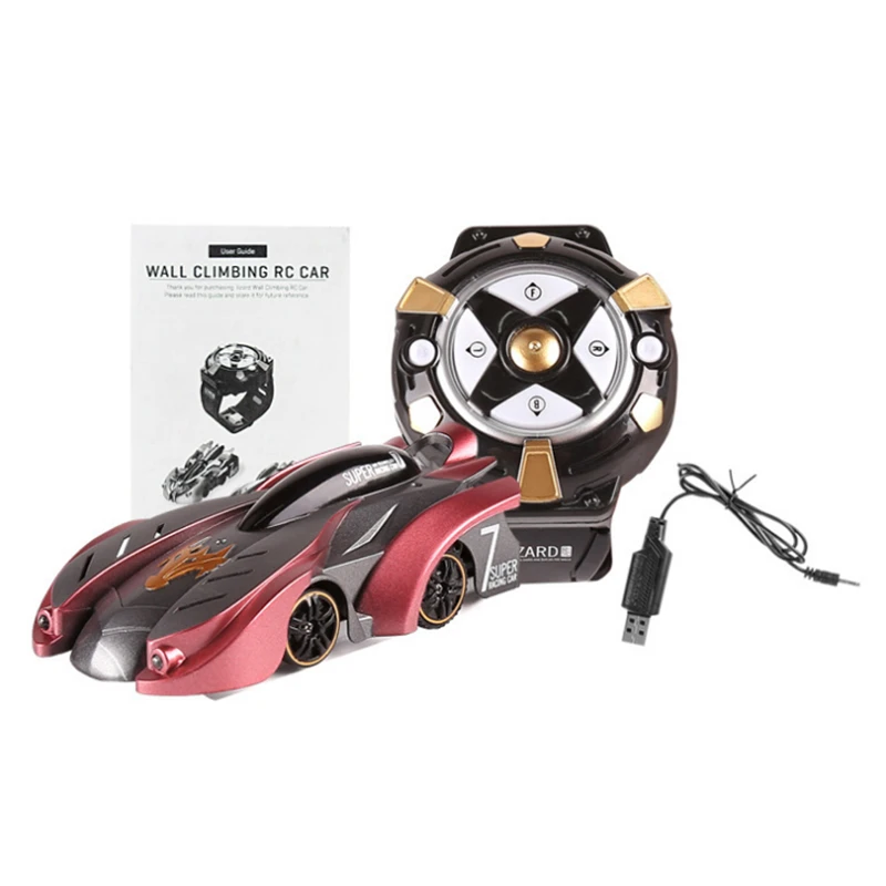 2 4G анти-гравитационный скалолазание RC автомобиль электрический 360 Вращающийся
