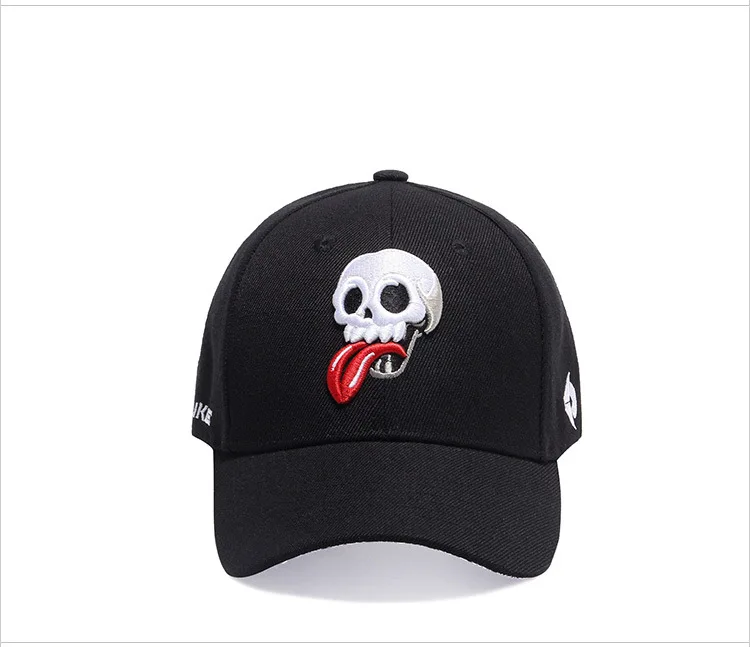 2020 Brand Design Baseball Cap Men Skull Embroidery Hip Hop Caps Embroidered Logo Summer Sun Hat Trucker Hats for Women | Аксессуары для